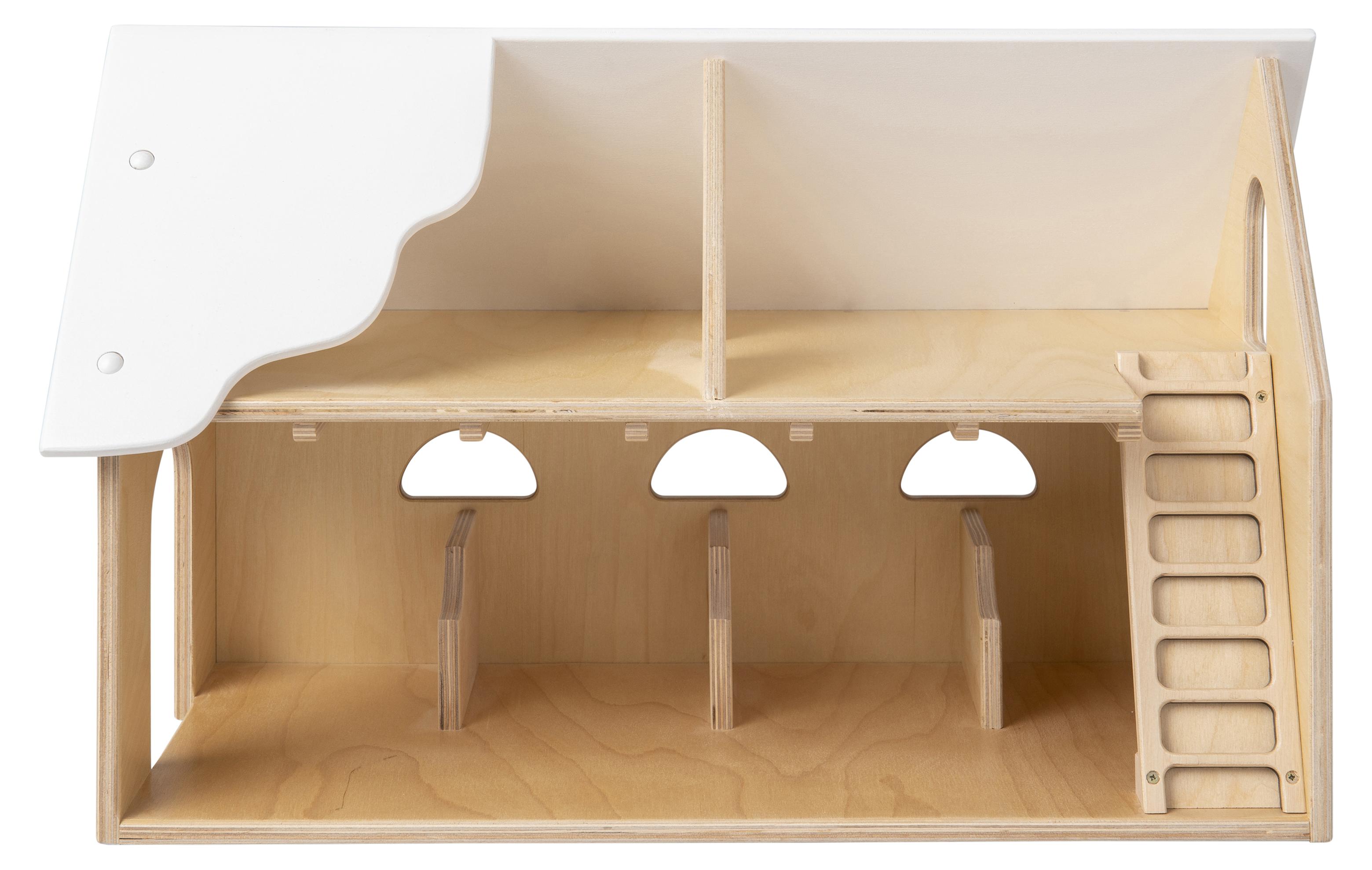 Pertina Van Dijk Toys Holzspielzeug Bauernhof - Naturwei (Kinderbetreuungsqualitt) 7503W