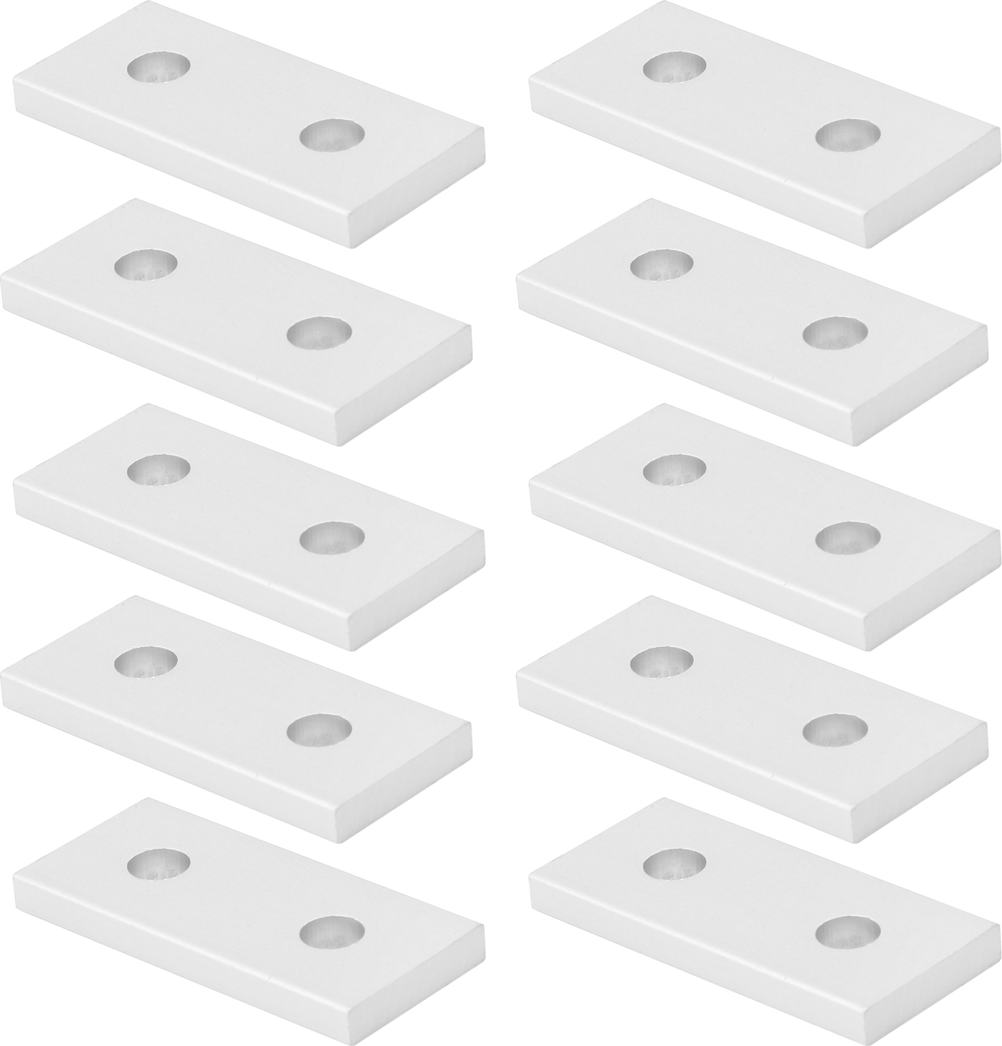 Cocosity Verbindungsplatte, flache Verbindungsplatte, 2-Loch-Verbindungsplatte, Verbindungsplatte, Verstärkungsplatte, vertikales Verbindungswerkzeug