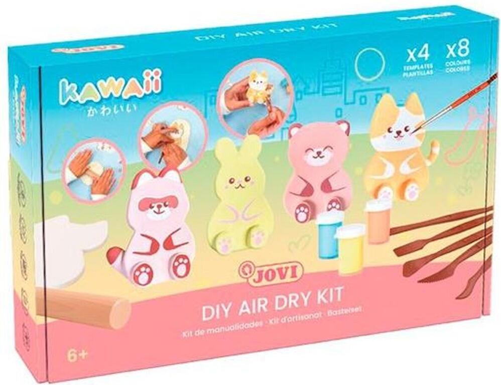 Bastelset Jovi KAWAII AIR DRY Bunt (3 Stück)