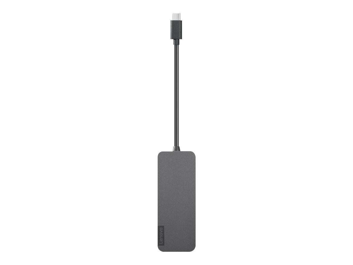 Lenovo 4X90X21427 Dokovacia stanica a replikátor portov pre notebooky USB 3.2 Gen 2 (3.1 Gen 2) Type-C sivá