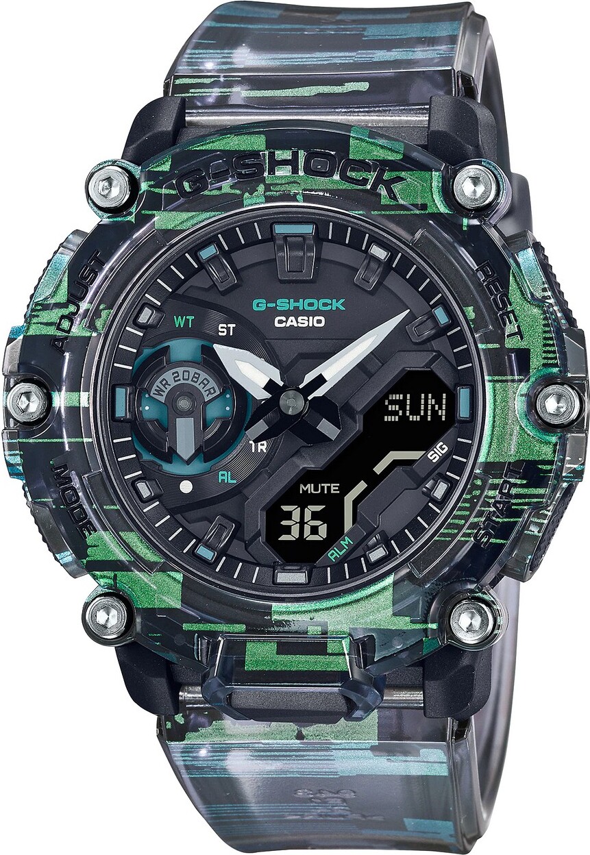 Hodinky Casio G-Shock Classic Herrenuhr GA-2200NN-1AER