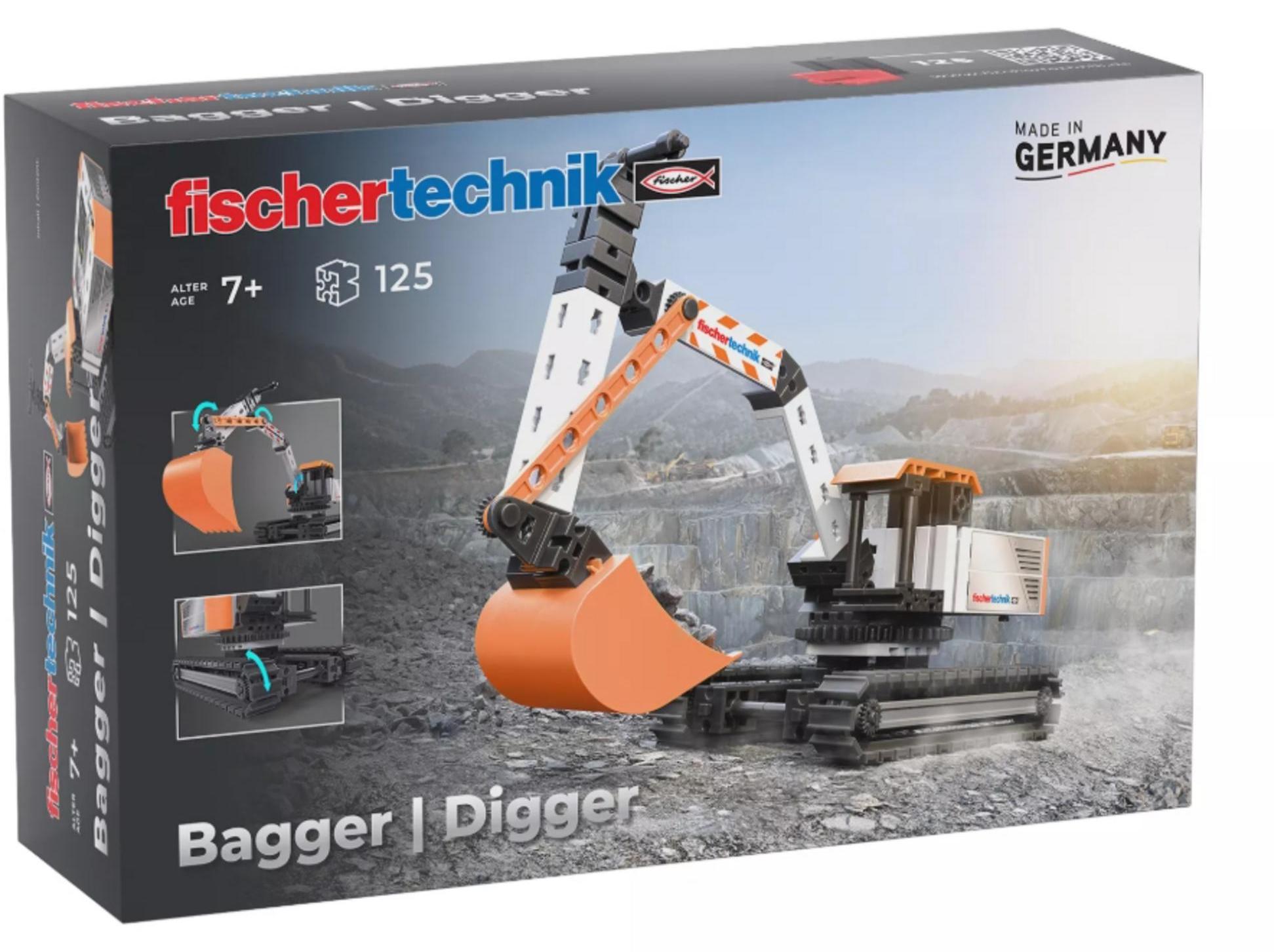 fischertechnik Bagger, Konstruktionsspielzeug 576104