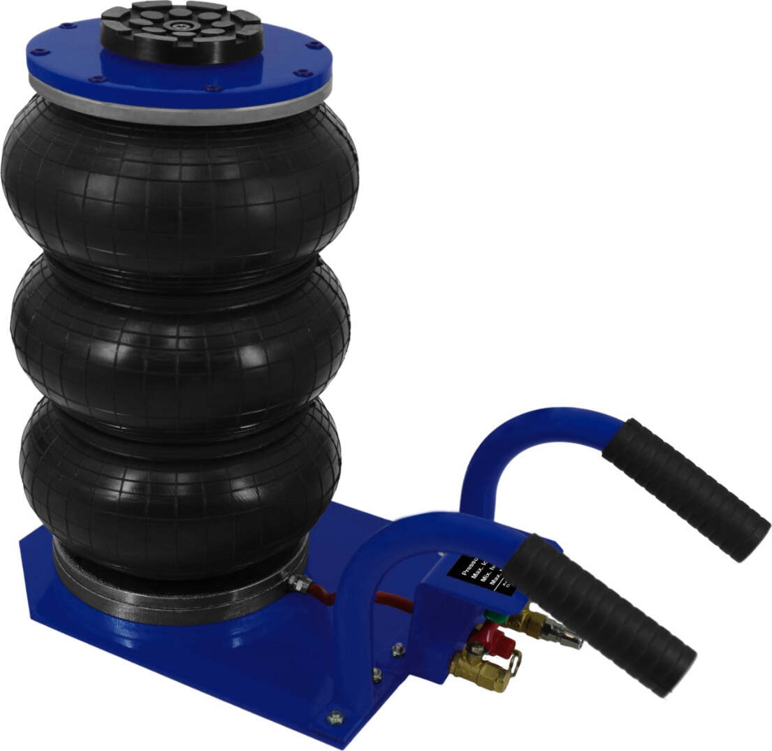 Monster Shop Pneumatischer Wagenheber 3,5T Kurzer Tragegriff 40cm Hubhöhe Rangierwagenheber 212243