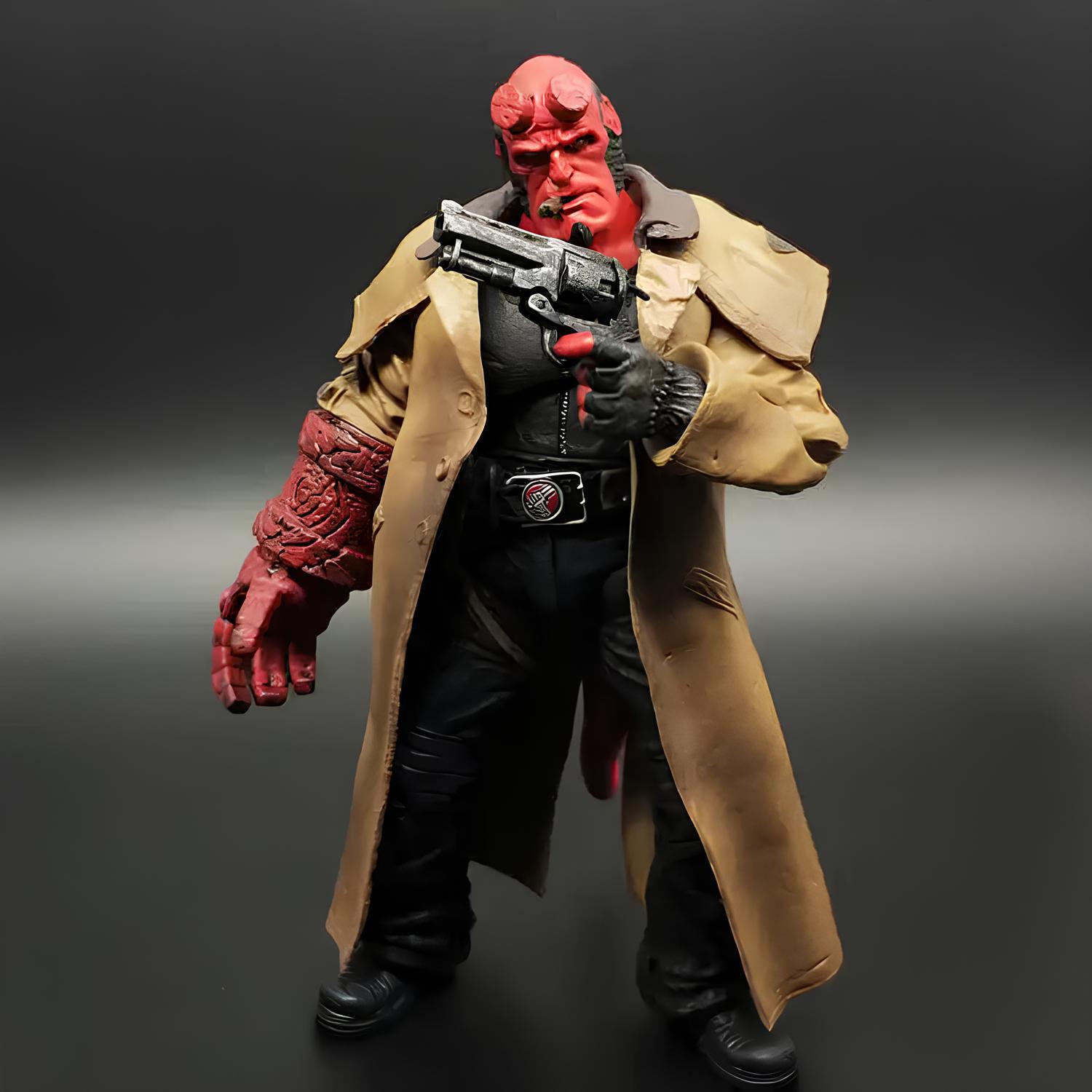 RESTEQ Hellboy Ron Pearlman 18cm mobile Hellboy 2 Figur WANANFU
