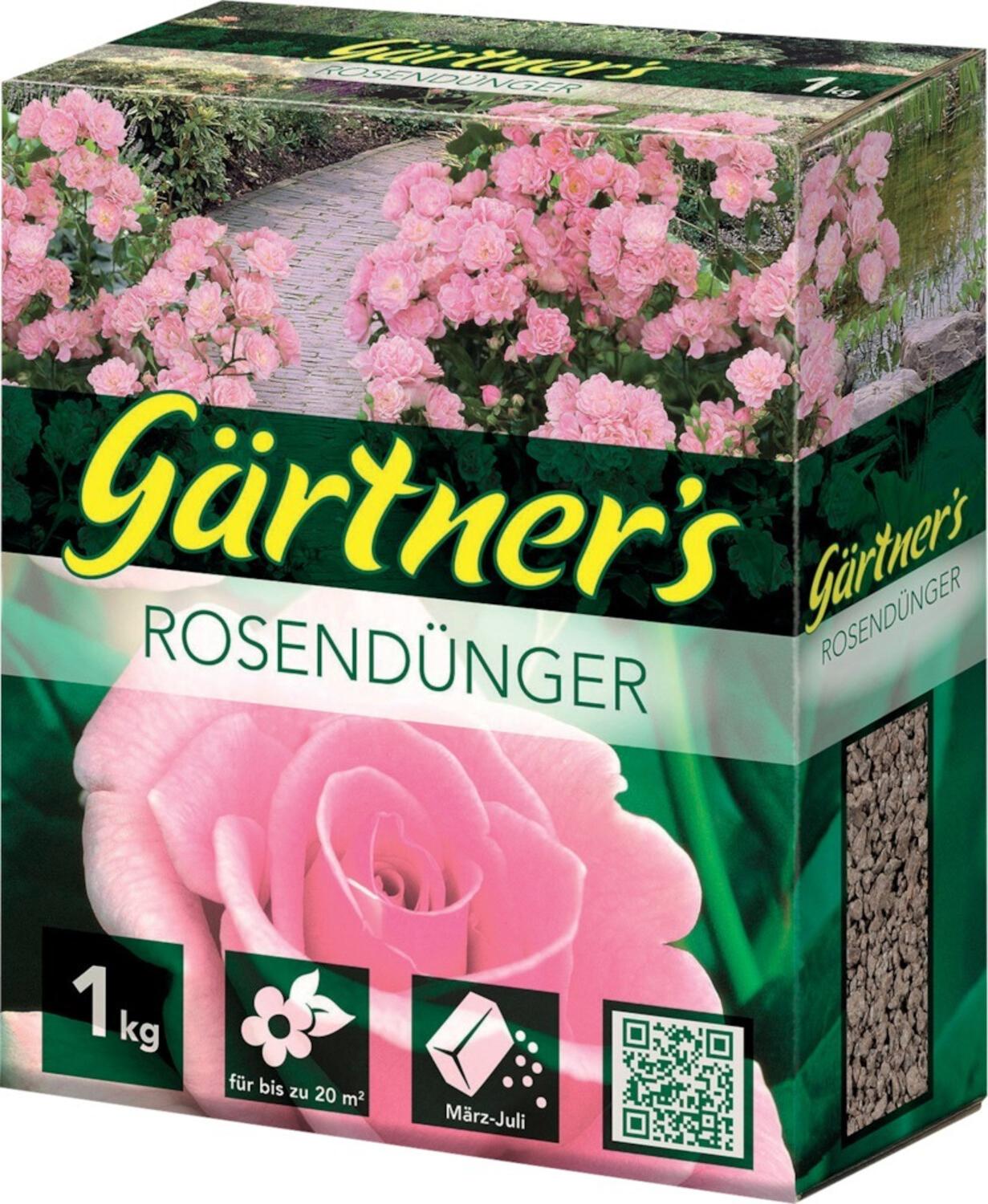 gpi Gärtner´s Spezialkulturen Rosendünger fest 1 kg 12197