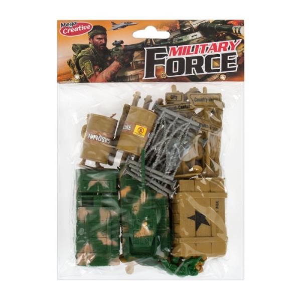 Mega Creative Militärische Streitkräfte, Taschenarmee, Satz JL668-13 MC 5,99