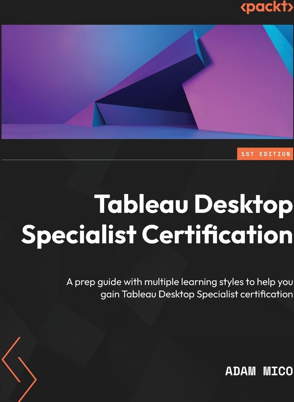 Sonstige Verlage Tableau Desktop Specialist Certification
