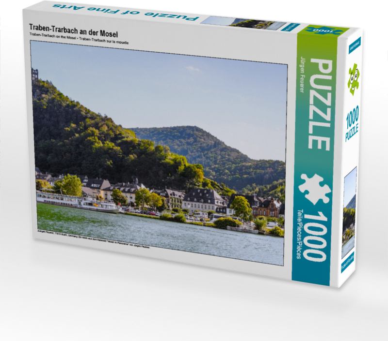 CALVENDO Puzzle Traben-Trarbach an der Mosel | 1000 Teile Lege-Größe 64x48cm Foto-Puzzle für glückliche Stunden