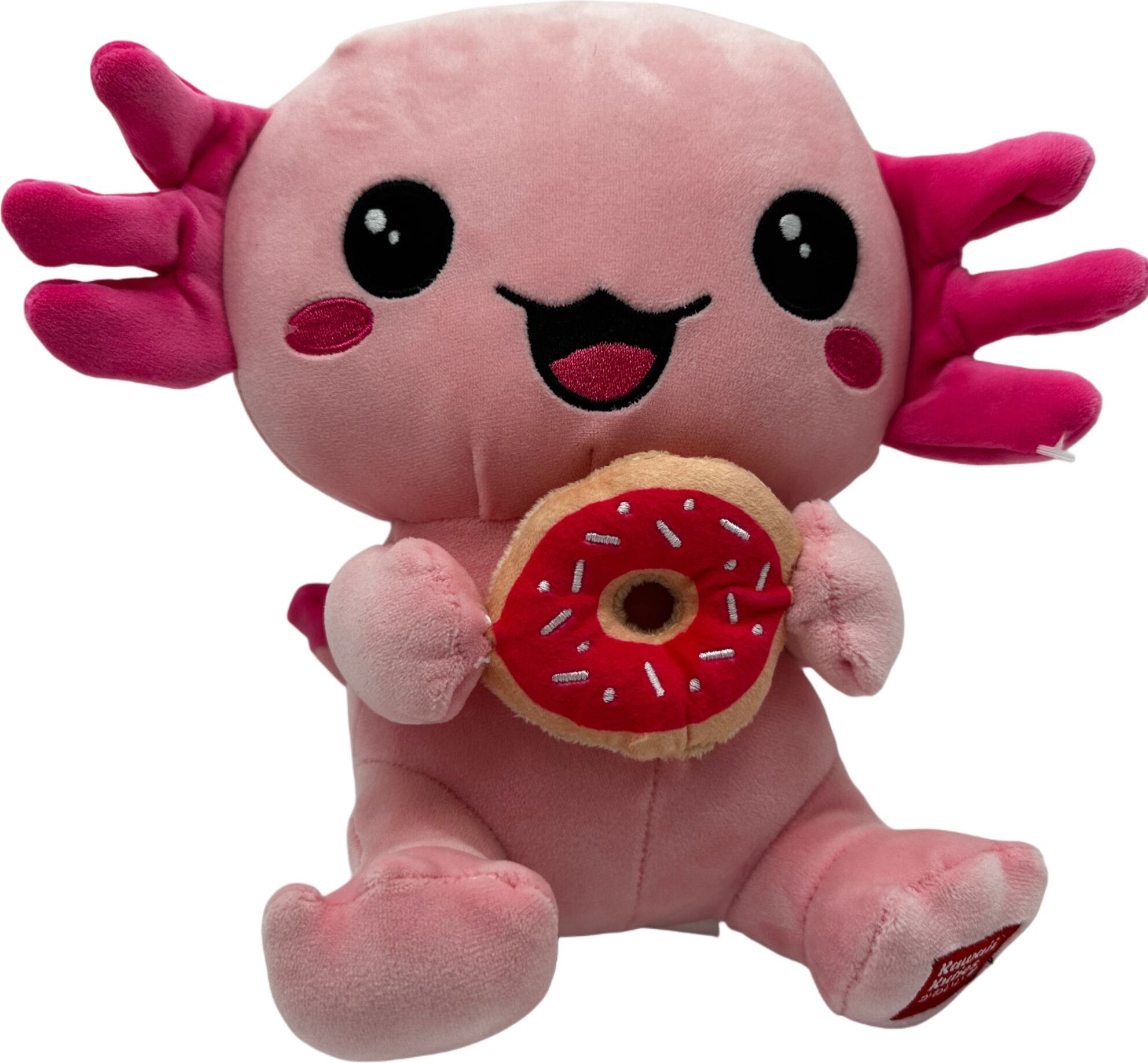 Kawaii Axolotl Kuscheltier Echse Molch Figur Plüsch 24 cm Plüsch pink