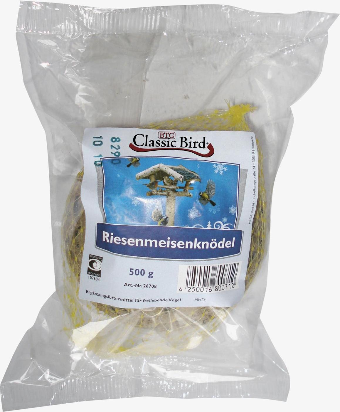 BTG Classic Classic Bird Riesenknödel 500g LZL4250016800712/HG