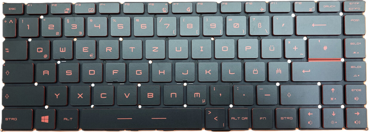 T-ProTek DEUTSCHE - Tastatur Keyboard kompatibel für Model : NSK-FDDBN