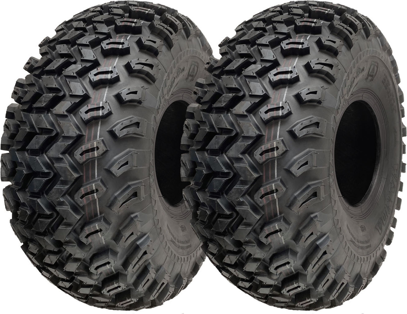 22x11.00-8 úžitkové pneumatiky pre ATV kosačky na trávu 4vrstvové cestné pneumatiky Wanda P334 (sada 2)