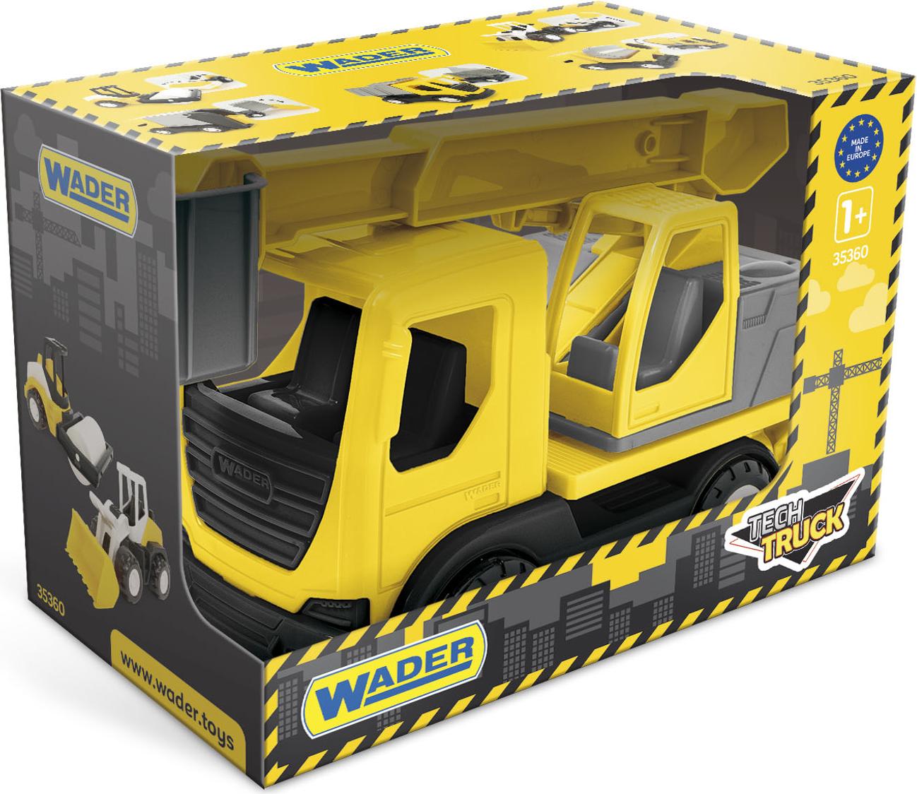 P.P.H.Wader-Wozniak Sp.zo.o. Wader Tech Truck Kran mit Korb im Karton,35368