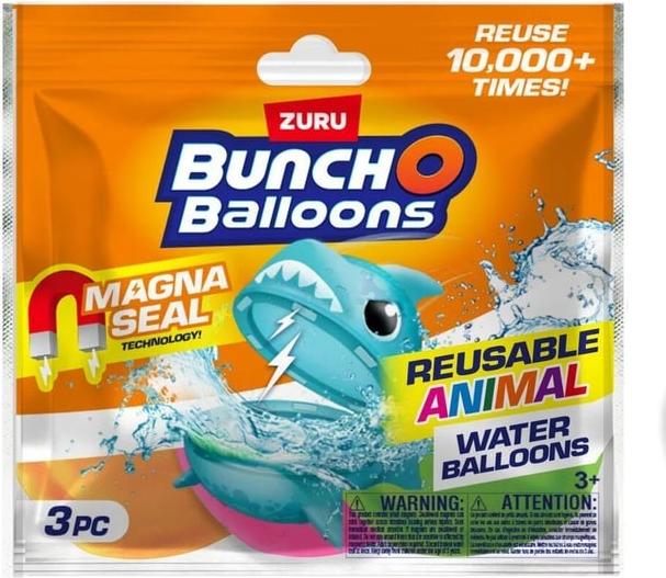 Zuru Bunch-O-Ballons - Wasserballons Tiere - 3er Pack 56713UQ1