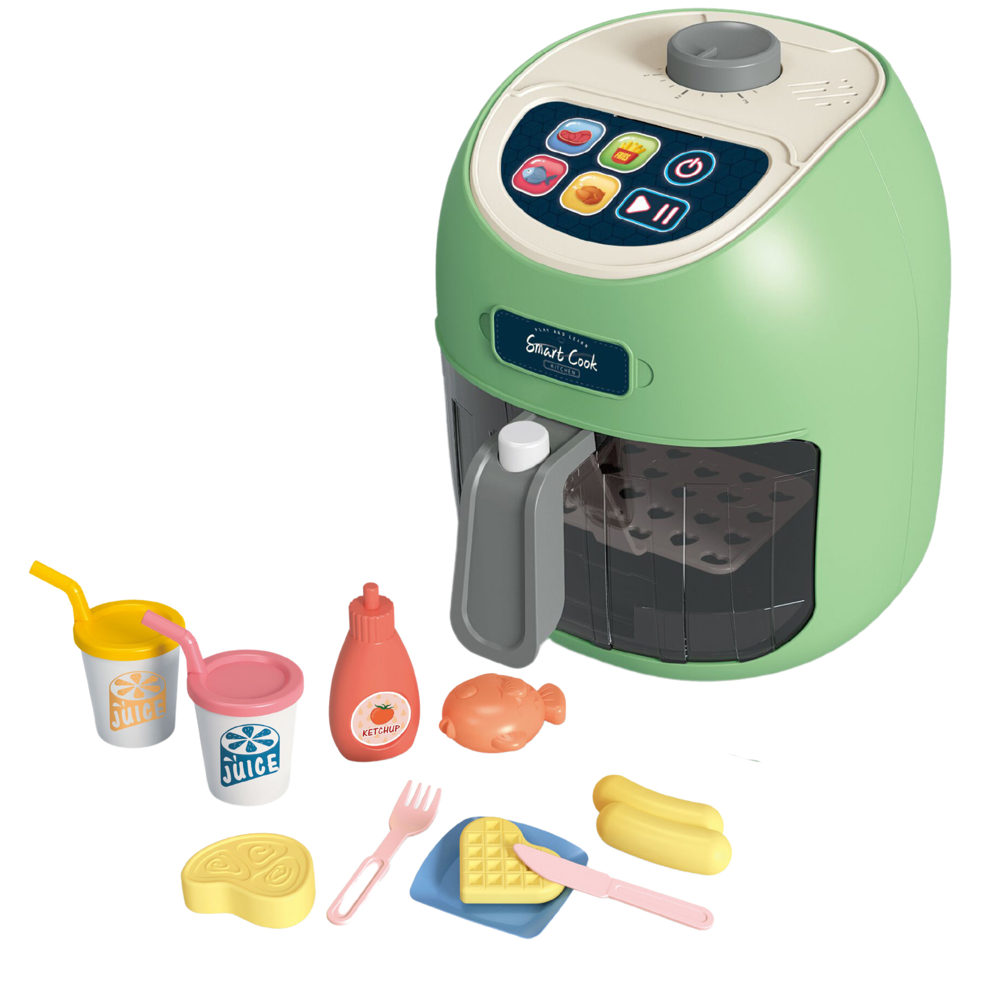 Smart Cook Kaffeemaschine Spielzeug - Kinder Kaffeemaschine Mit Menütafel