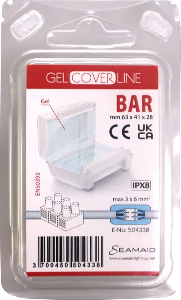 Seamaid Lighting Seamaid Abdichtung | Gelbox | 3x1 bis 6mm²