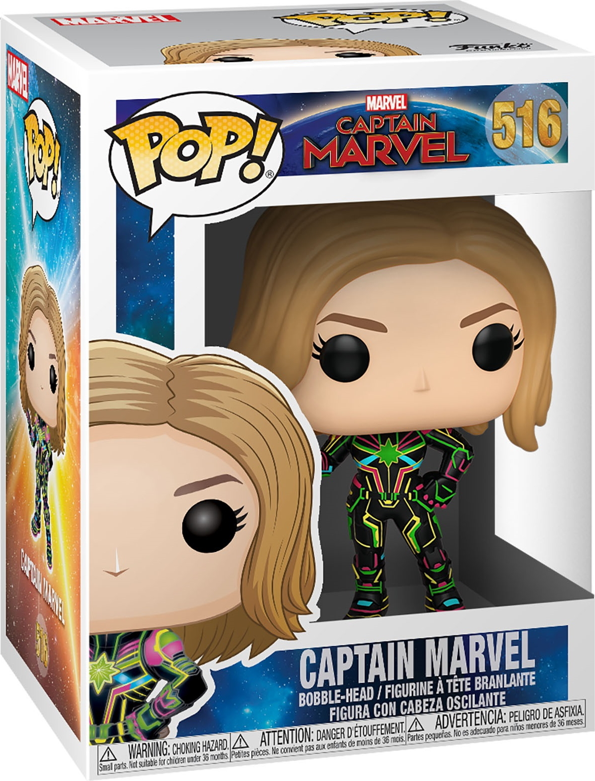 Marvel Captain Marvel - Captain Marvel 516 - Funko Pop! - Vinyl Figur 43964