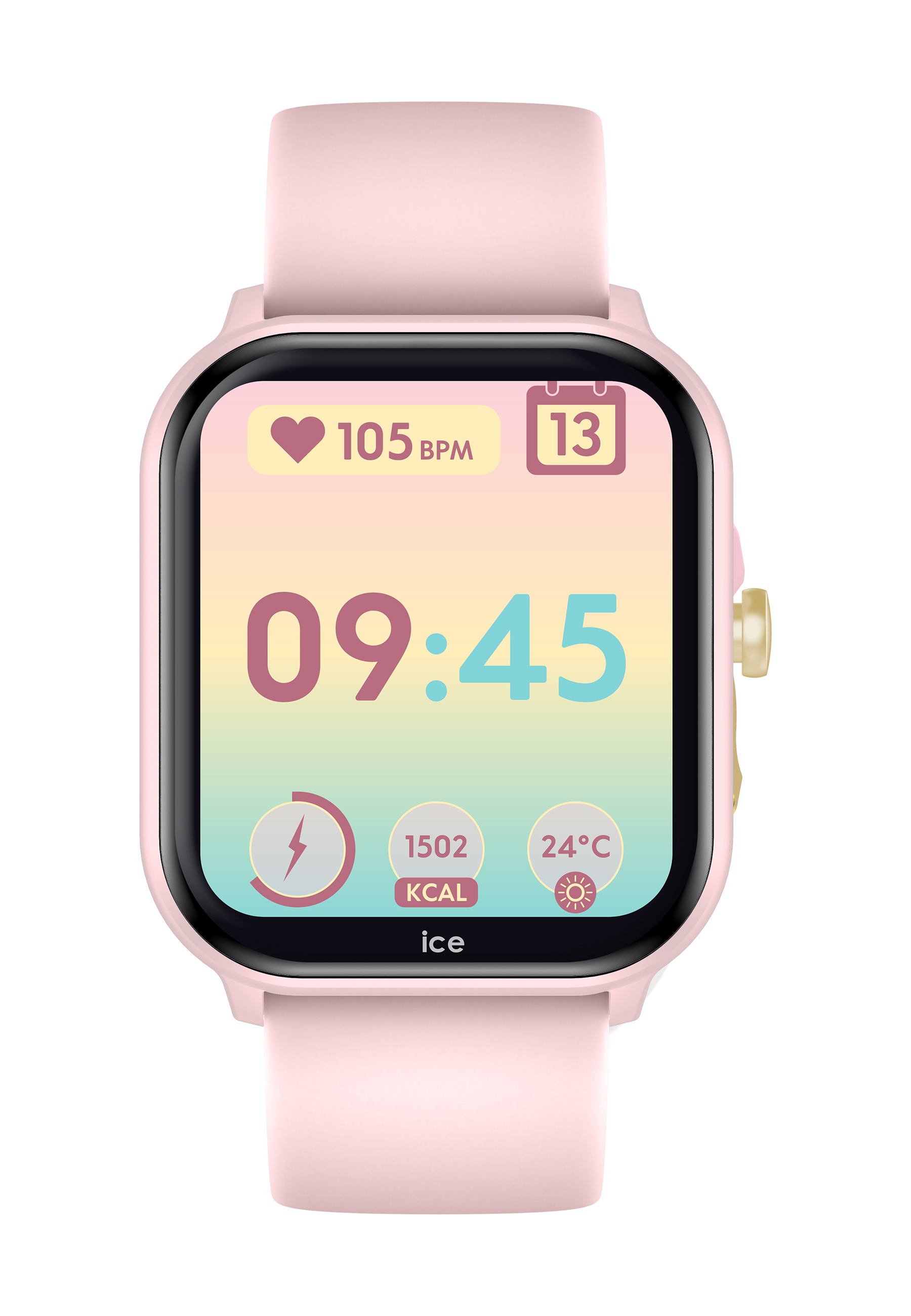 Hodinky Ice Watch Digital 'Ice Smart Junior 2.0 - Pink' pre dievčatá 022796