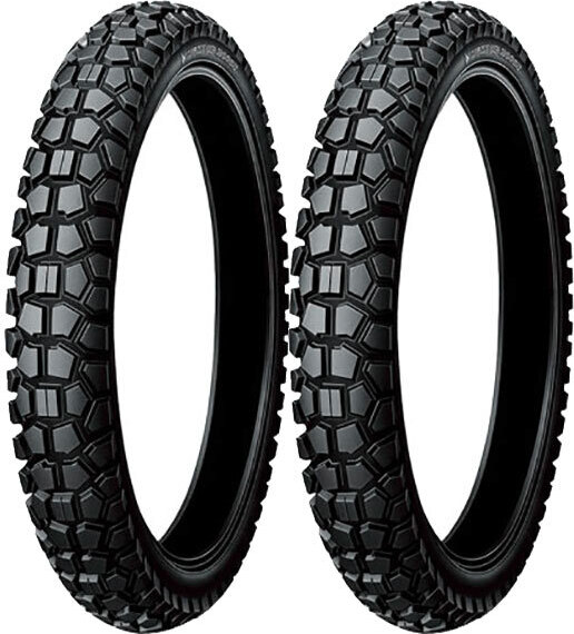 Pár pneumatík DUNLOP 2.75 -21 45P + 4.10/ -18 59P D605