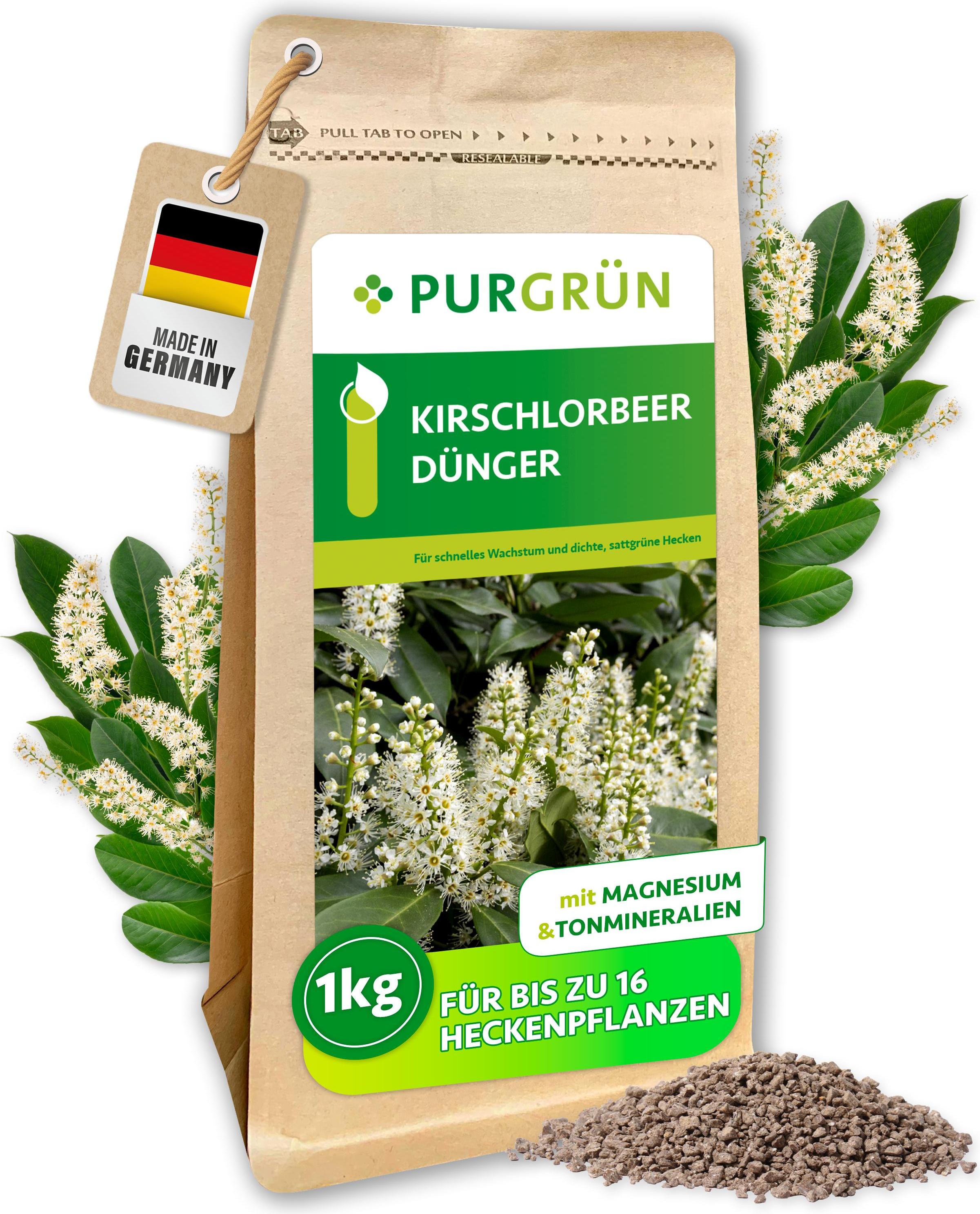Purgrn Kirschlorbeer-Dnger 1 kg, Dnger