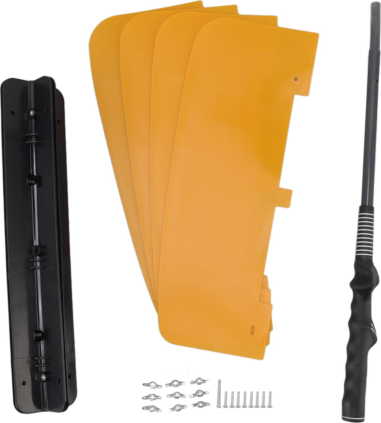 Gistuch Golf-Schwungtrainer mit V-Flügeln, Widerstands-Trainingsgerät für Schlagkraft & Technik