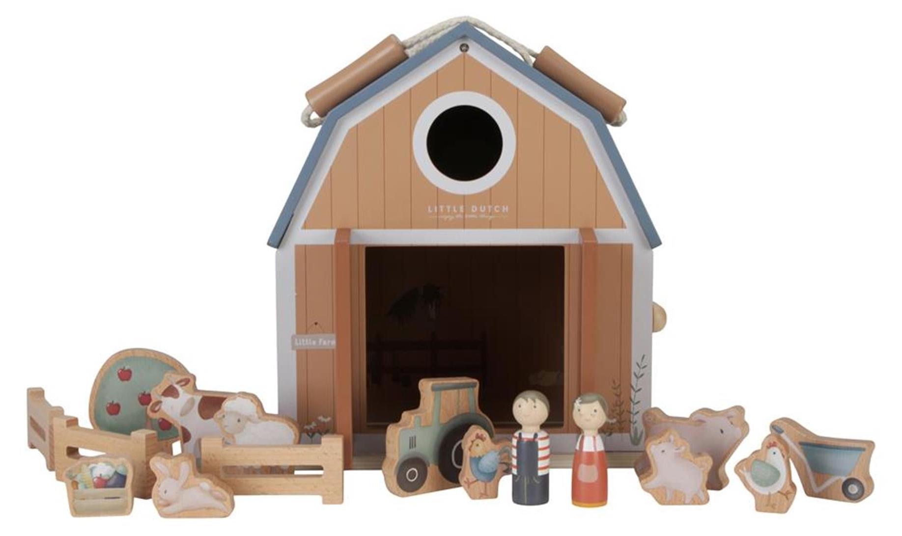 Little Dutch Little Farm, Bauernhof, Little Farm, 2 Jahr(e), Mehrfarbig, Holz LD7152