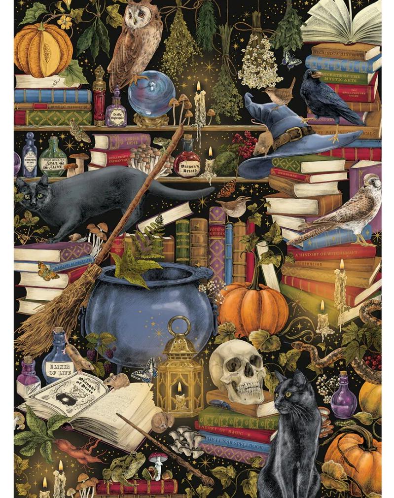 GIBSONS Puzzle Die Kunstdatei: WitchTV 1000 dlks