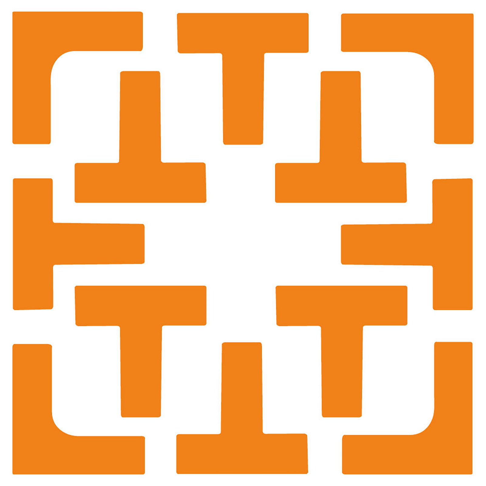 Homedvery 1 Set Ball Court Lines Marker Kit Sportplatzbegrenzungsmarkierungen Erstellen Sie Ihr eigenes Mini-Pickleball-Tennisplatz-Grenzmarkierungsset 3774784@Hdvery