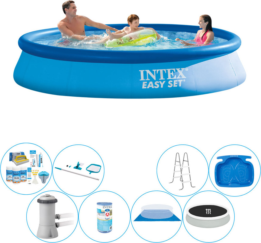 Intex Easy Set Rund 366x76 cm - Luxusná bazénová súprava
