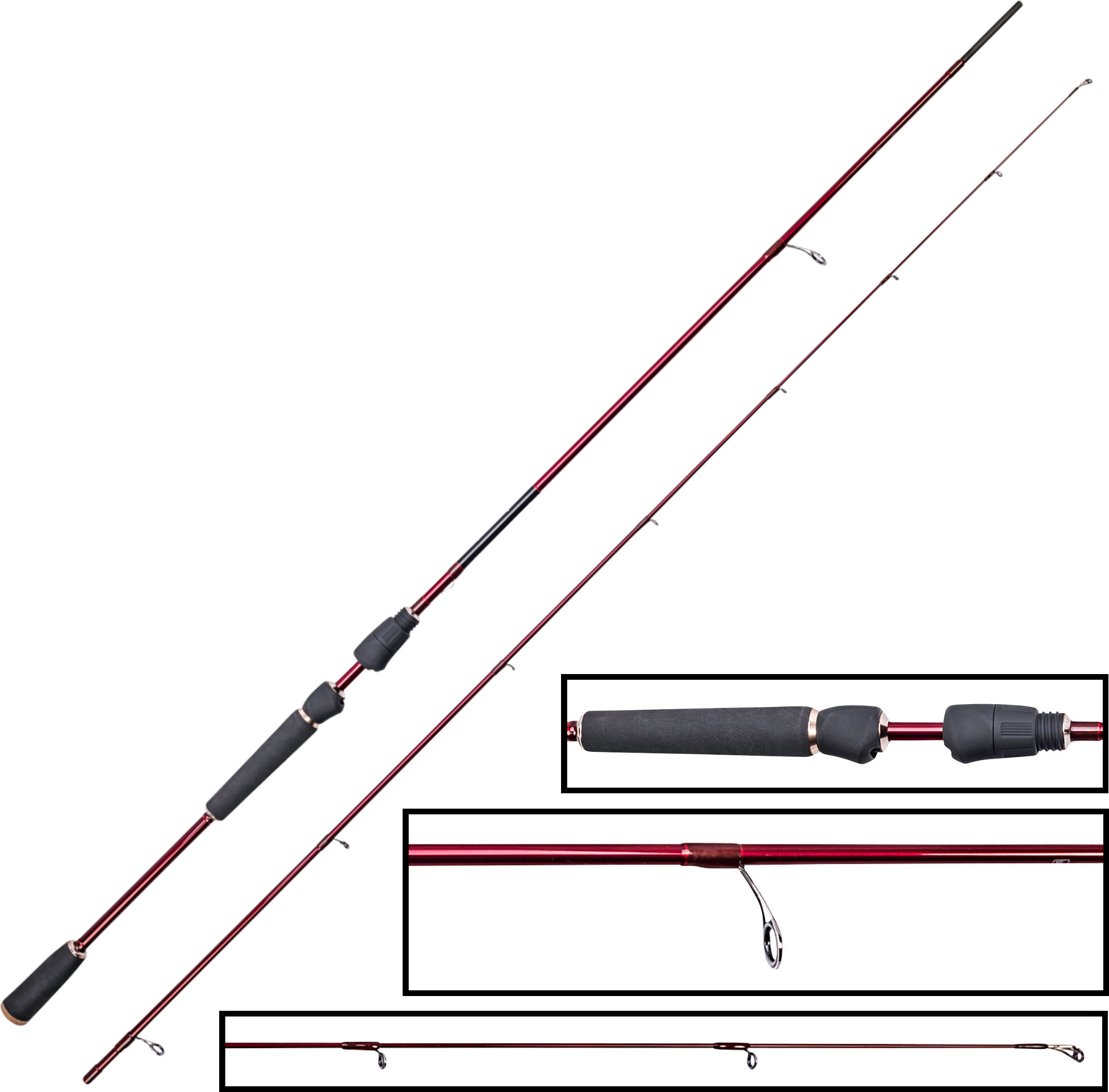 Westin W6 ML Dropshot 2,40m 4-21g Drop Shot Rute W604-0802-ML