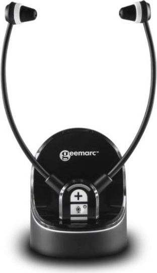 Geemarc CL7370 - Funk-Kinnbügelhoerer inkl. Mikrofon - Mikrofon - Lautstärkeregler