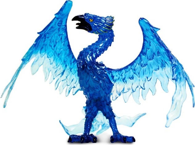 Safari Ltd 104991 Blauer Phoenix 14 cm Mythologie