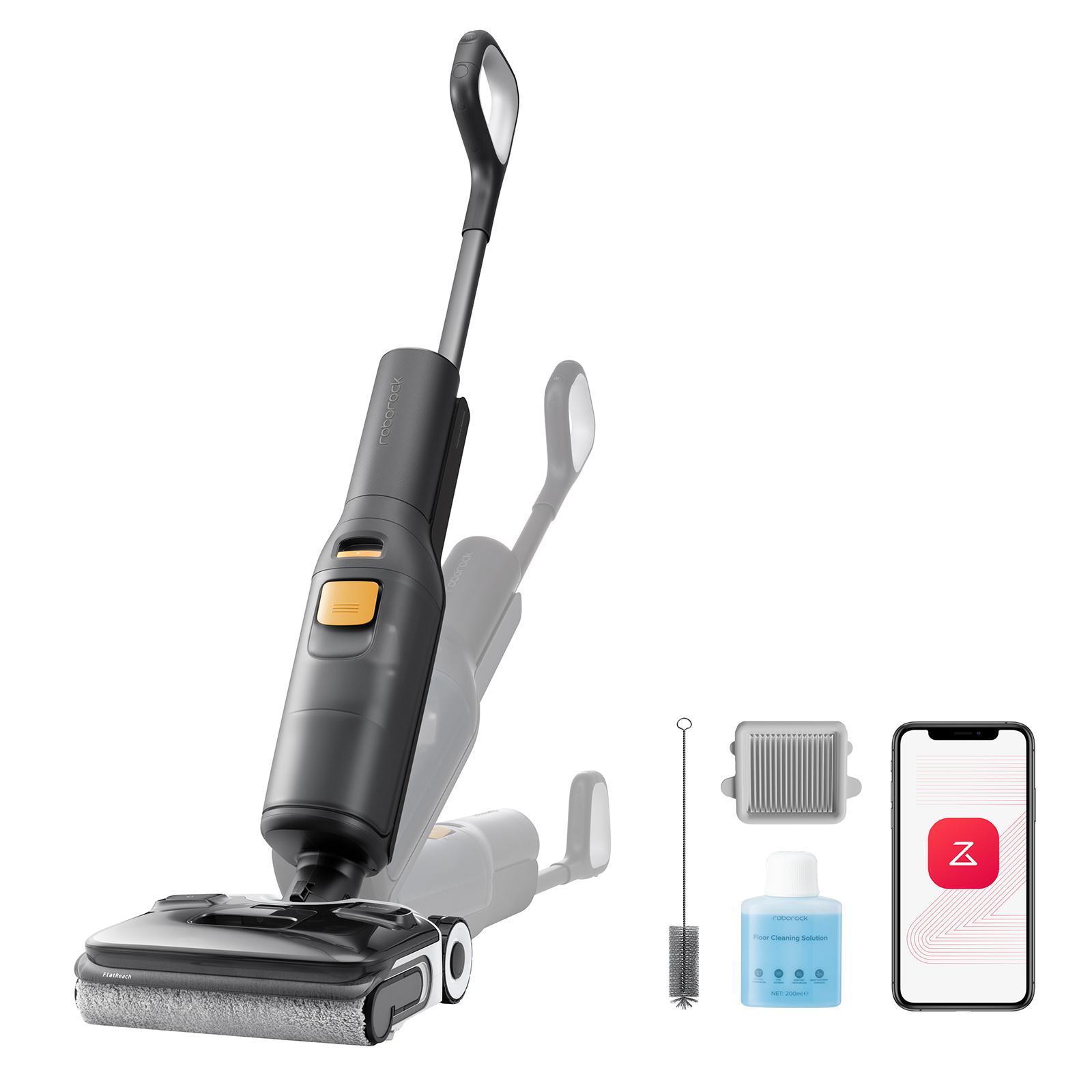 Roborock F25 XT (F25 ACE) Nass-Trockensauger, 20.000 Pa mit Zero Tangle, 90°C Heißluft-Schnelltrocknung, 180° Flachliegen