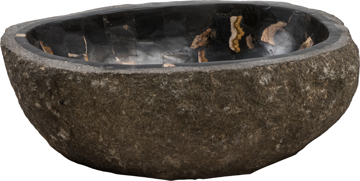 GemLook Naturstein waschbecken 45 x 35 x 15 GL391