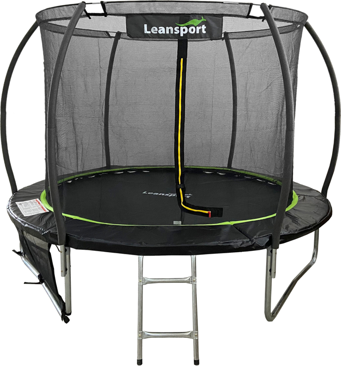 Trampolína LEAN Sport Max 12ft čierno-zelená