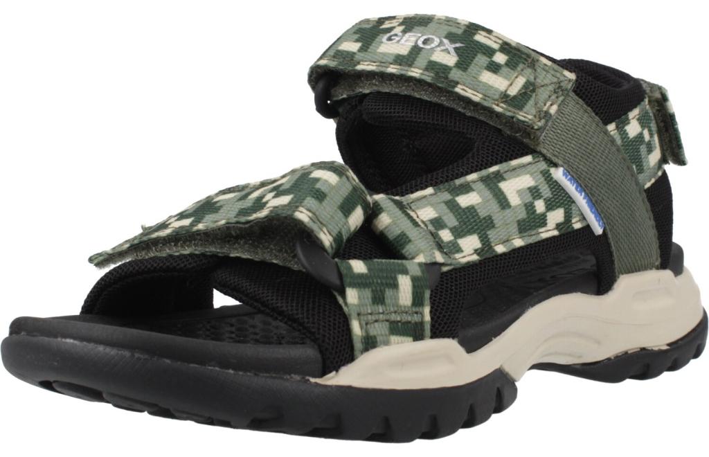 Geox Jungen Krabbelschuhe J450RE 01411 C0450 Farbe: Grün Größe: 35