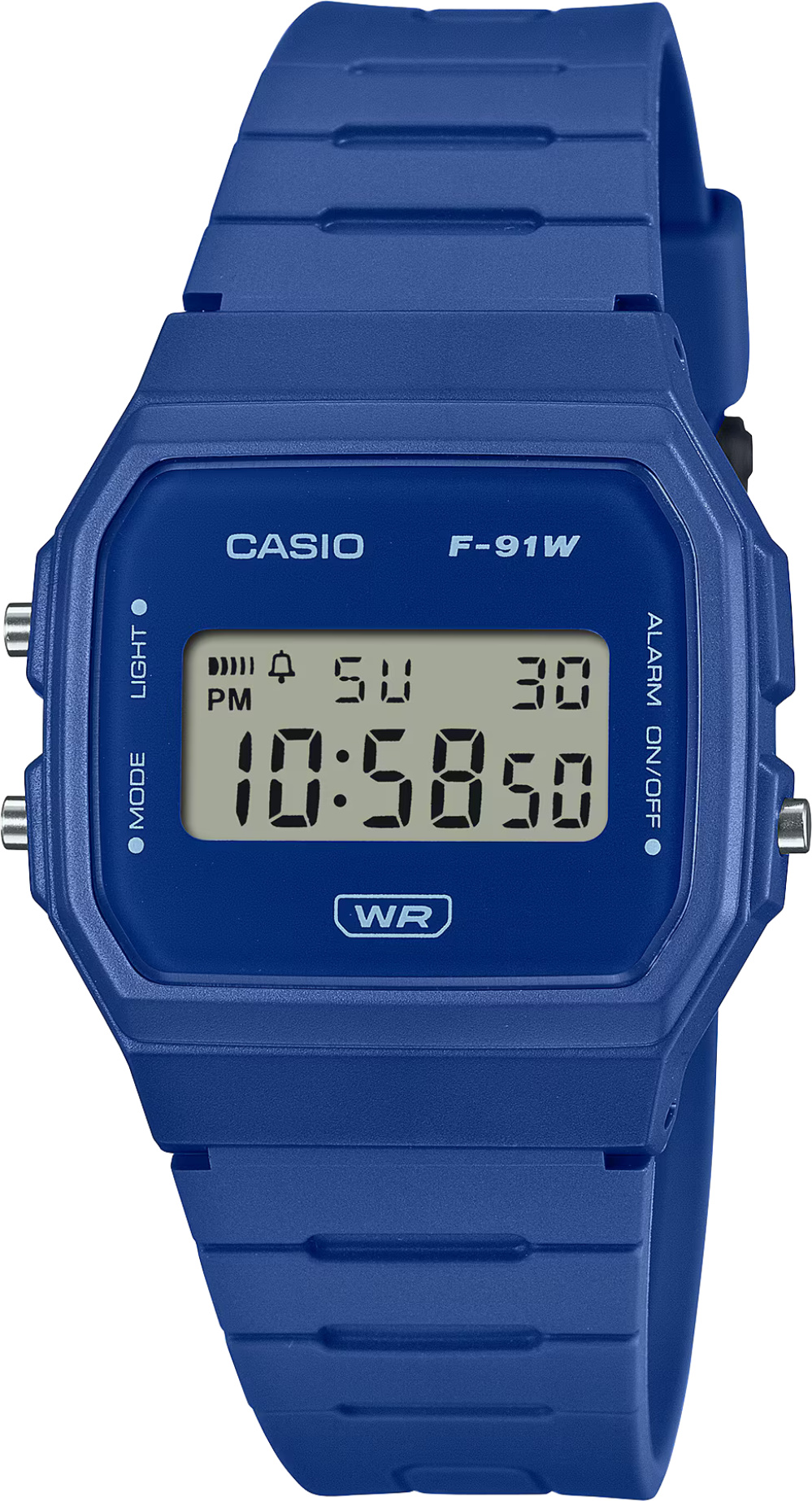 Casio Wanduhr Harz Blau – 25x25 Cm, Einfache Analoganzeige Mit Schrittsekundenzeiger