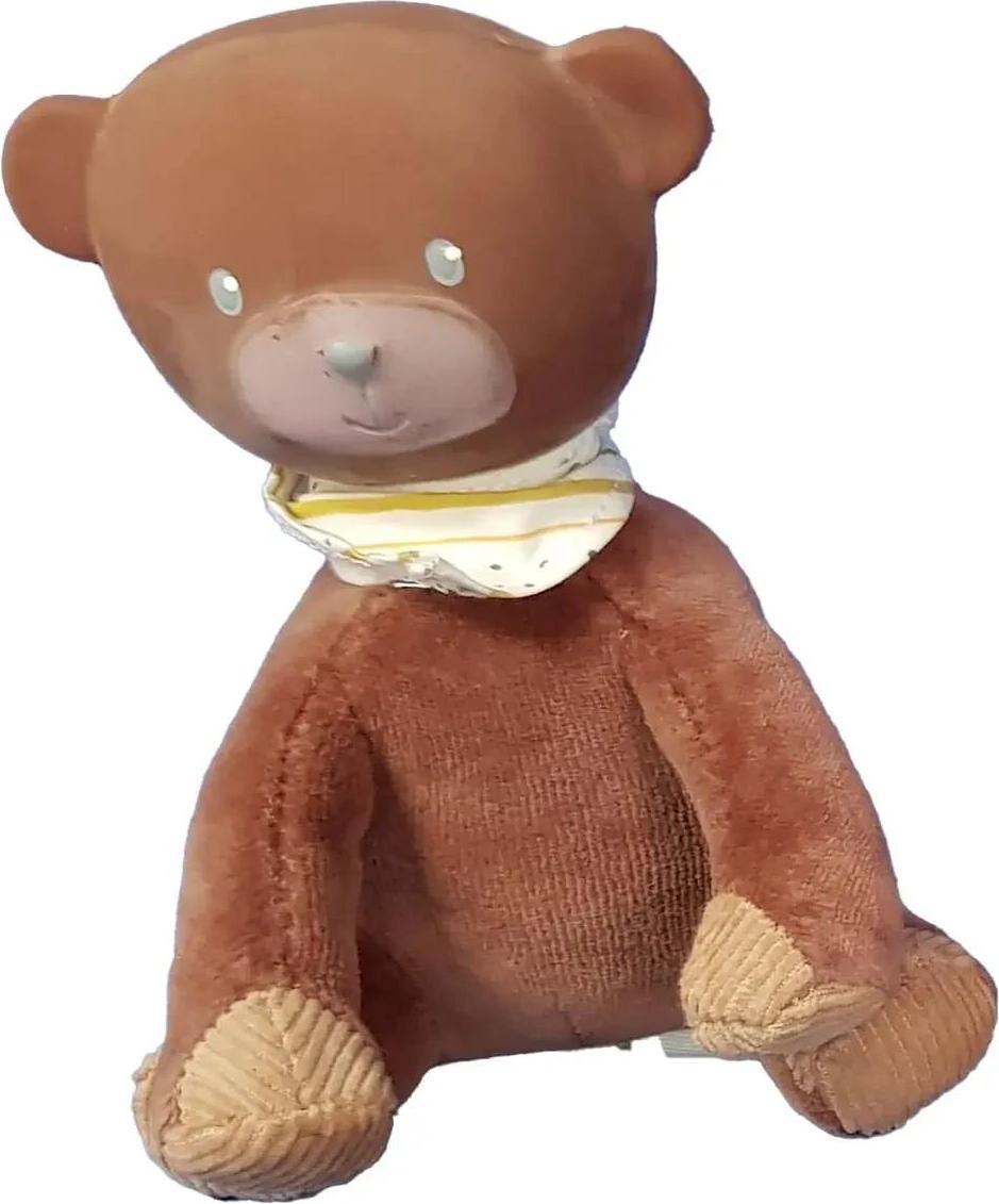 Trullala Stofftier Bär mit Gummikopf 80012