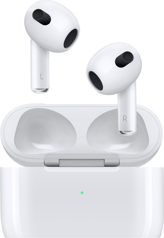 Nabíjacie puzdro na slúchadlá do uší Apple AirPods 3 (MPNY3AM/A), biele, USA
