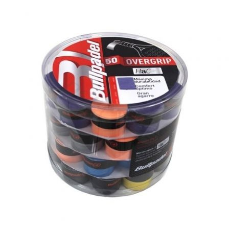 Zubehör dedegrip bullpadel bullpadel overgrip bucket/ multicolour/ 50 pcs.