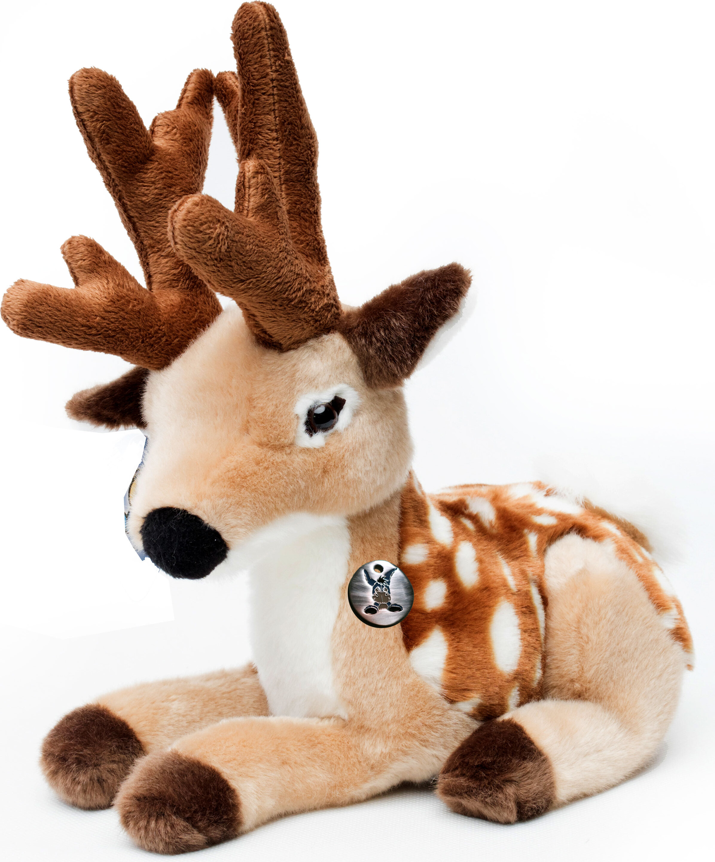 Kuscheltiere*biz Rehbock Kuscheltier Hirsch Dammwild Reh Plüschtier BAMBAM KT531668