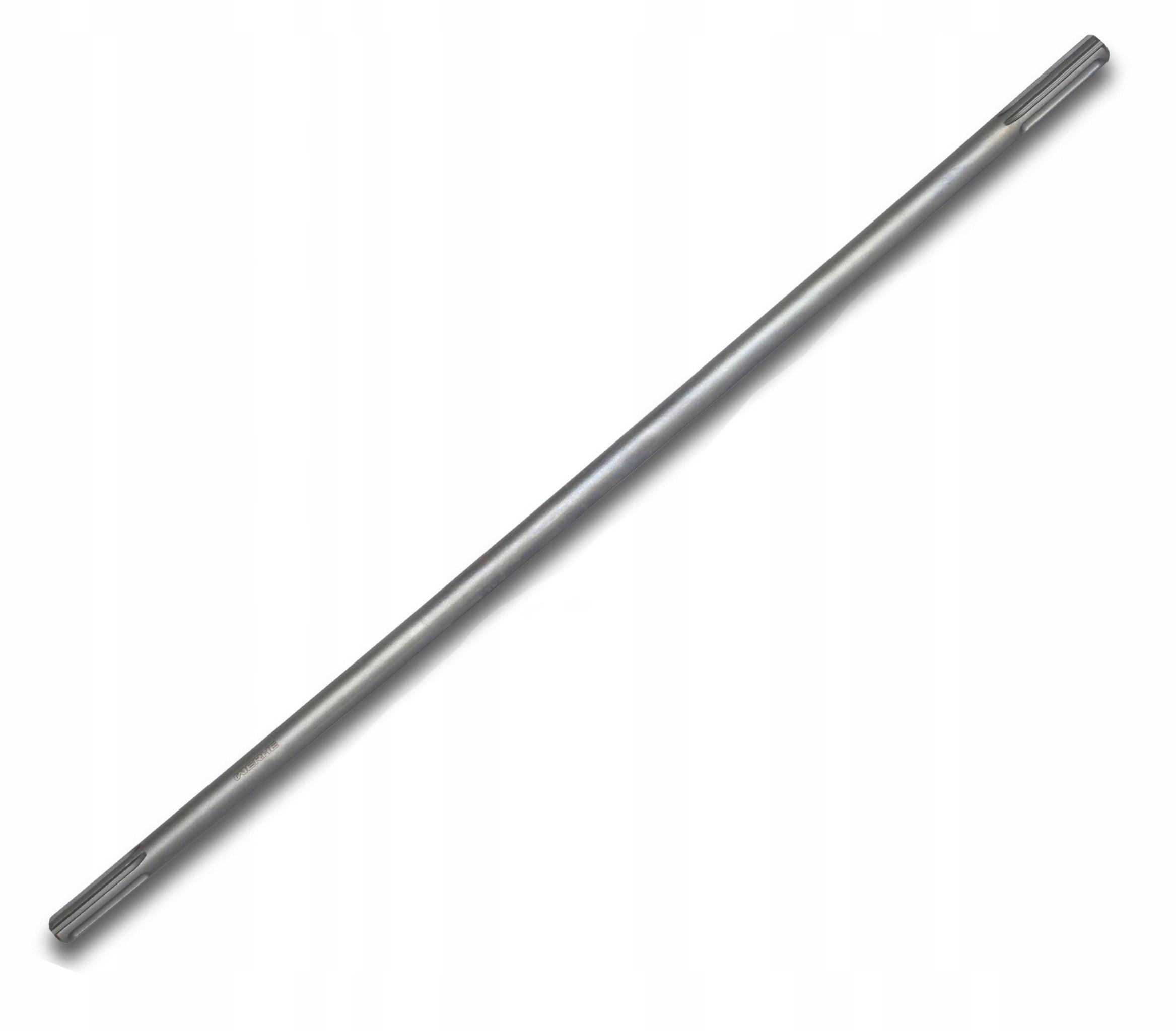 WERHE SDS Max-Verlängerung für SDS Max 1180 mm für tiefe Bohrungen in Beton