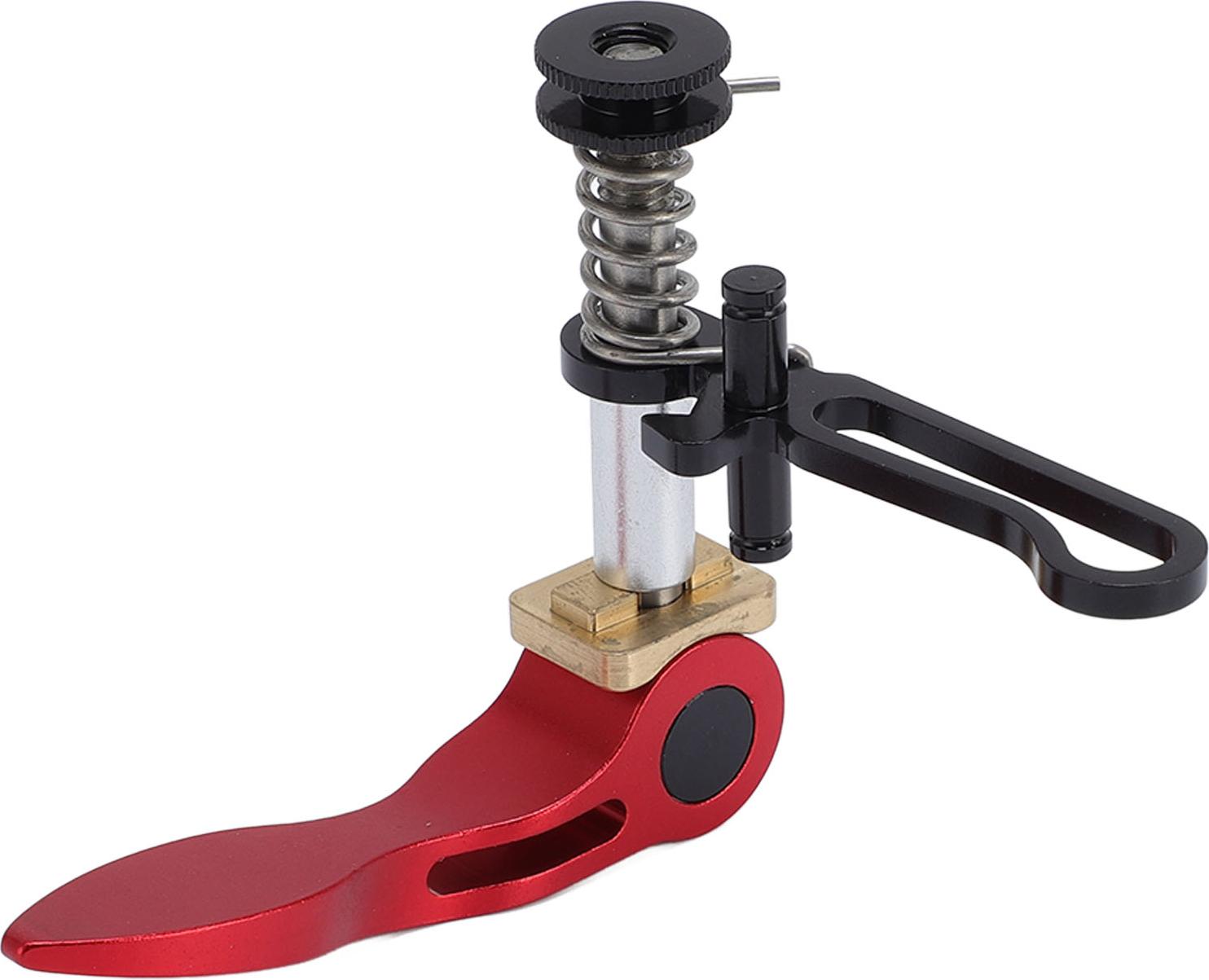 Gistuch Aluminiumlegierung Sattelstütze Klemme für 3Sixty Faltzyklus Schnellfreisetzungen Griff in eingebaute Hakenzykluszubehör rot