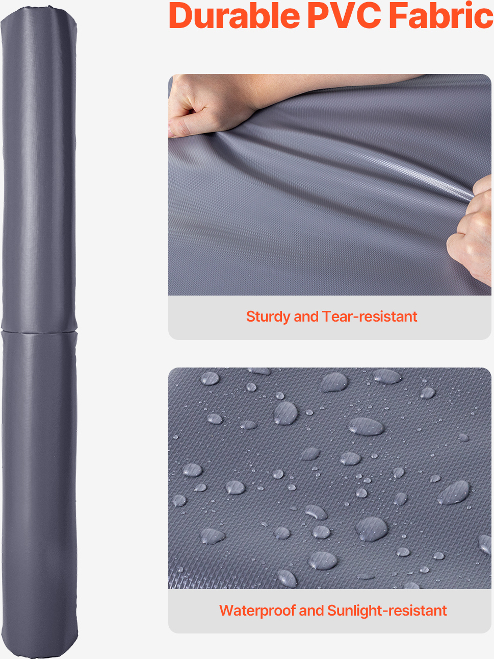 SucceBuy 71" Basketball-Polsterpolster, strapazierfähige Polsterung für runde 2-6,3"- und quadratische 4,5x4,5"-Polster