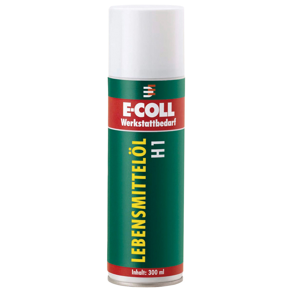 12 Stück E-COLL Lebensmittelöl H1 300 ml (Lebensmitteöl Sezial-Druckluftöl Öle)