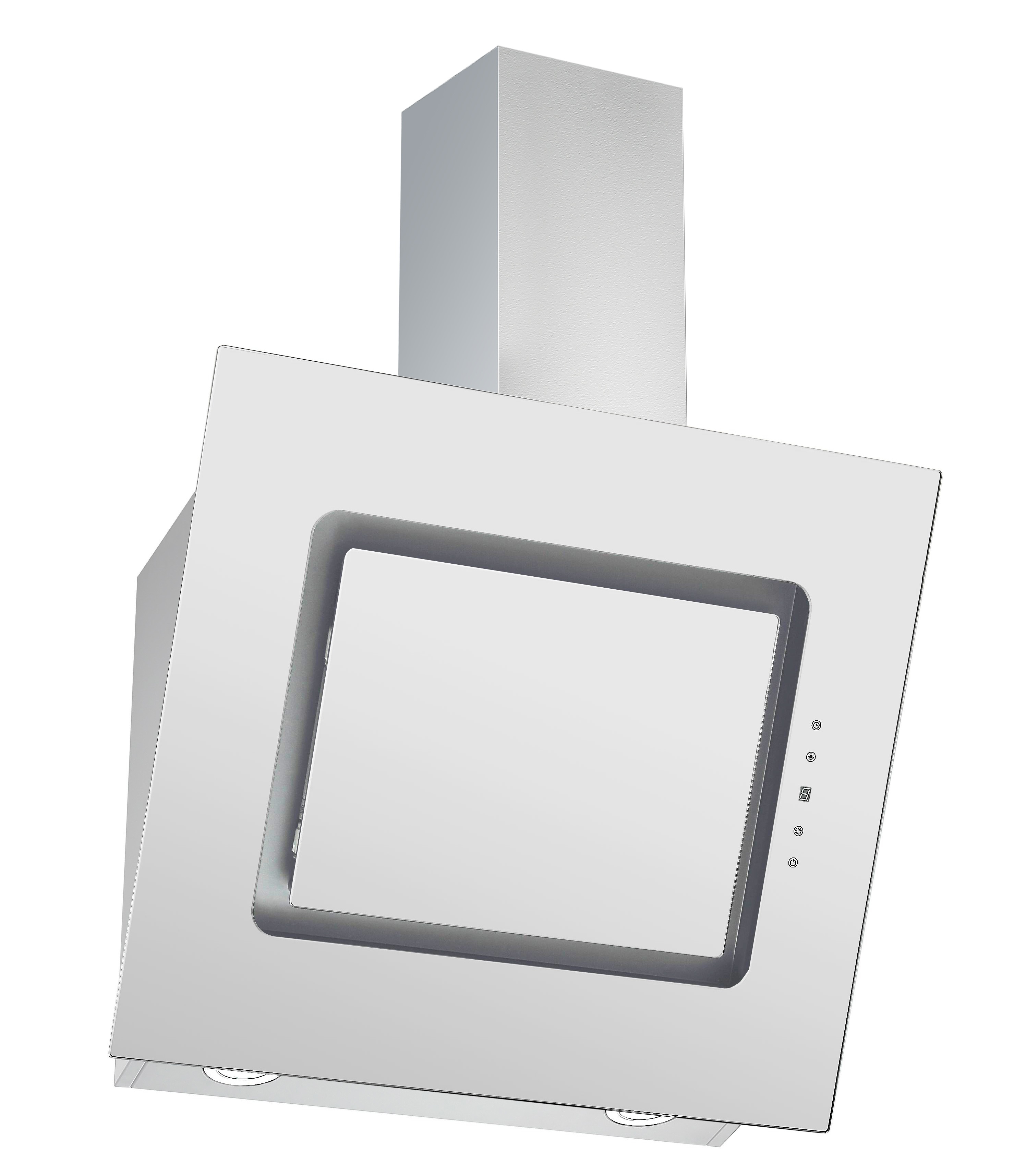 Dunstabzugshaube / Schräghaube Respekta CH 99040-60 W 60x42cm weiß CH99040-60W