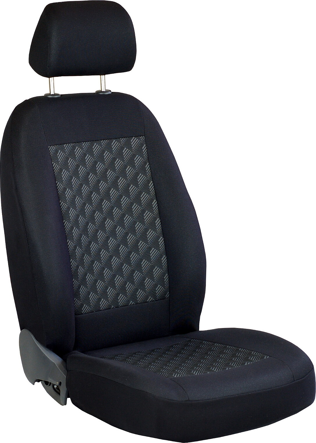 Zakschneider Schwarz-graue Effekt 3D Sitzbezug für SUBARU JUSTY Fahrer Sitzbezug U1021