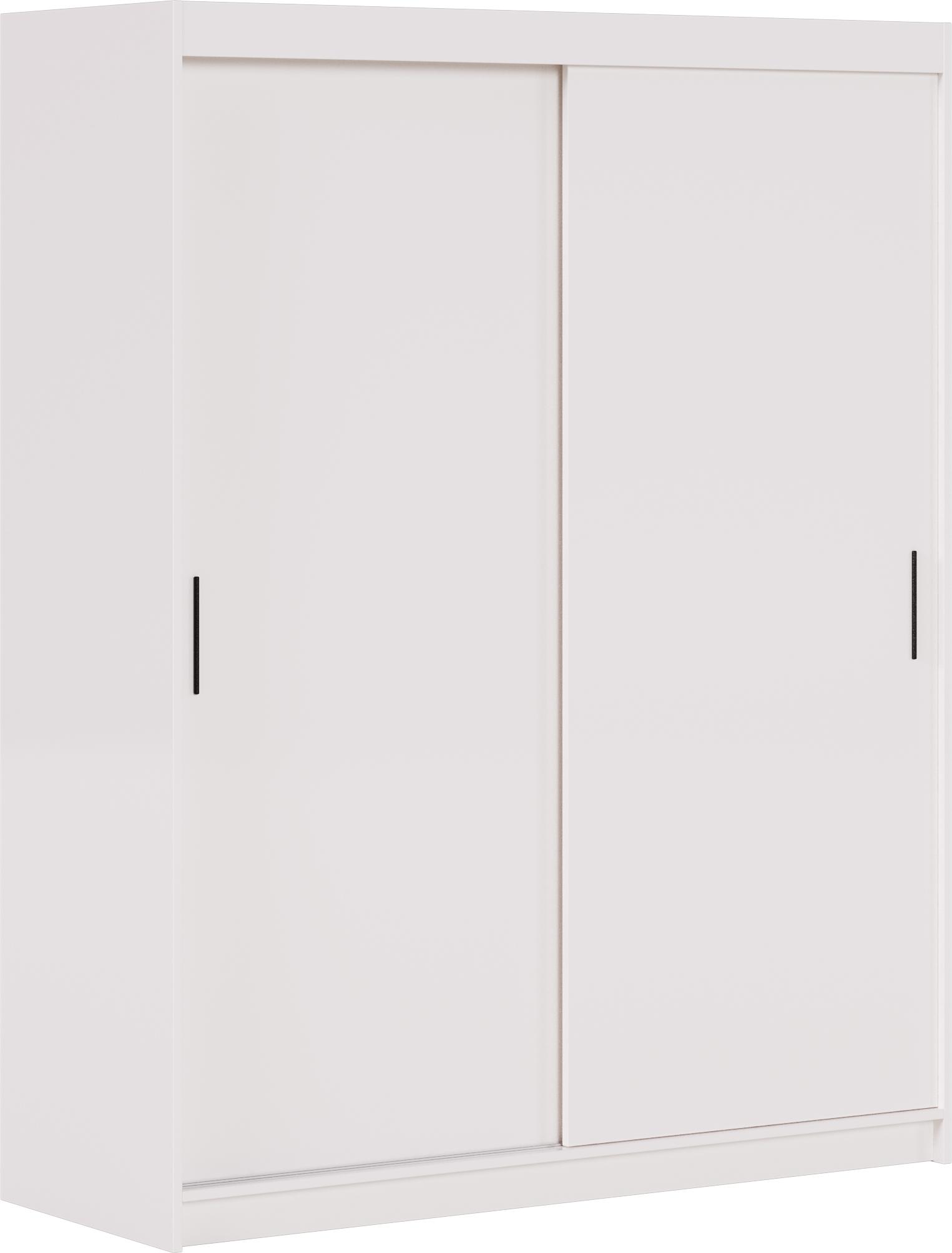 FURMEB Patryk Hojka FurMeb24 LAUROS Kleiderschrank 120x208 cm - Wei - mit Schubladen LAUROS I-120