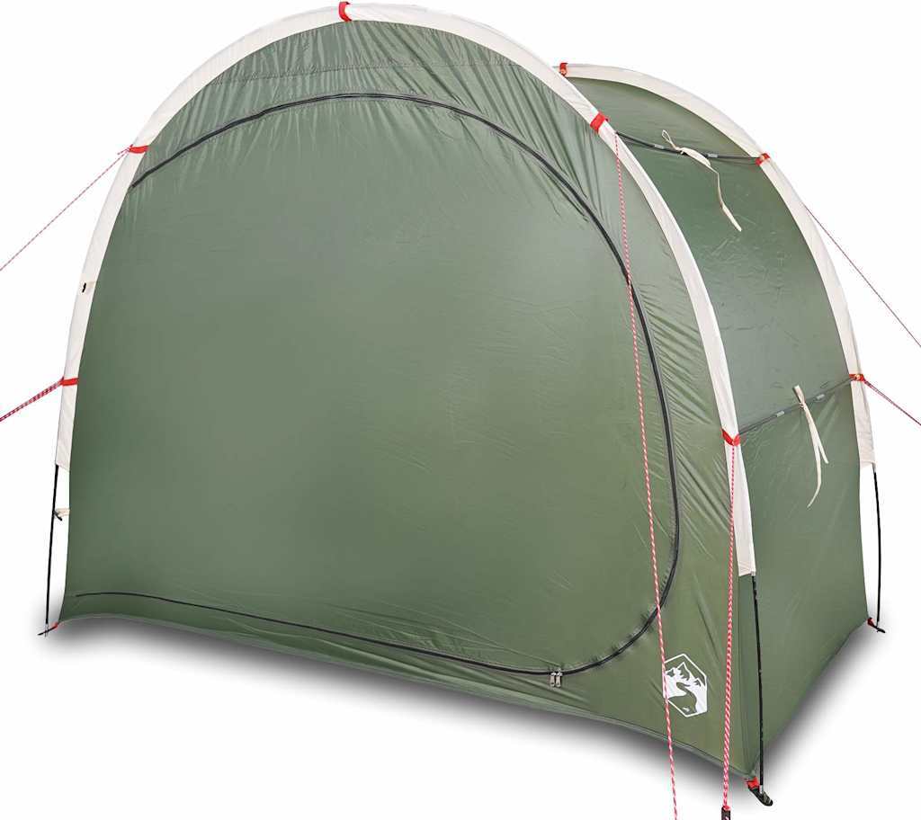 vidaXL Beistellzelt Grün Wasserdicht 94640