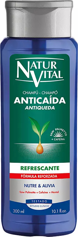 NaturVital Natur Vital Šampón proti vypadávaniu vlasov pre mužov, 300ml